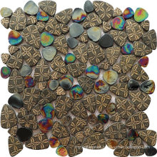 Foshan Good Price Irregular Resin Mosaic